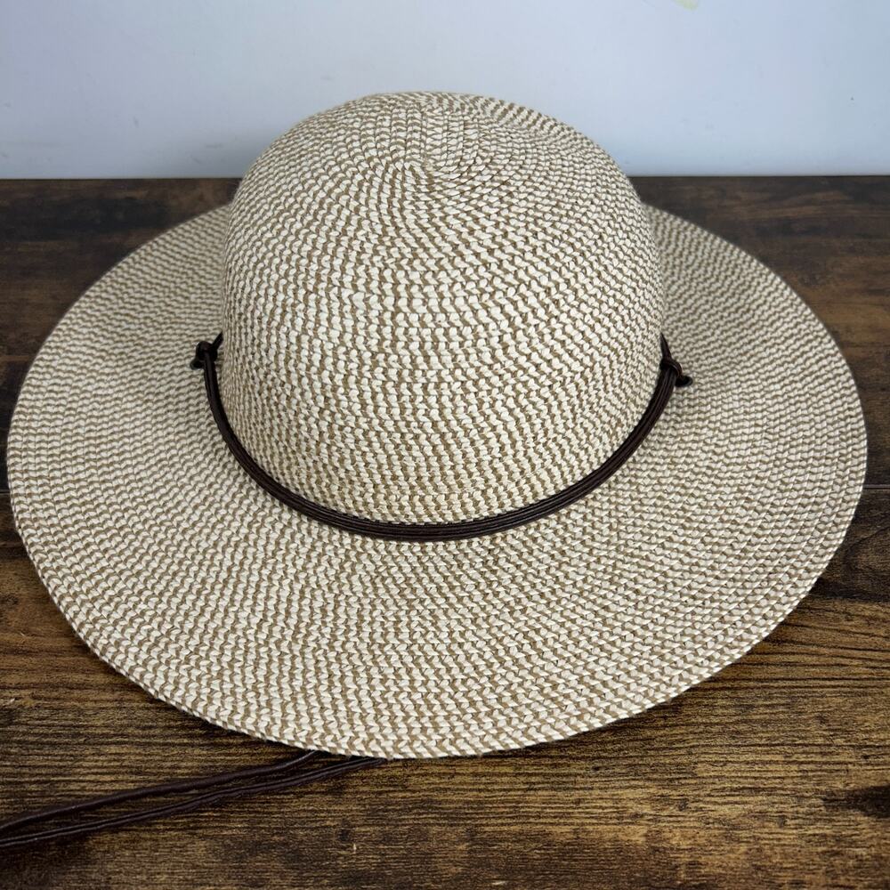 Solar Escape Women’s Wide Brim Sun Hat Adjustable Size - Picture 8 of 9